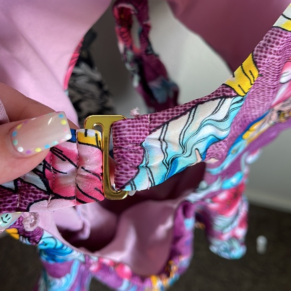 Time and tru swimsuit. Size XL. Tie in the middle can be styled multiple ways. - Picture 3 of 5